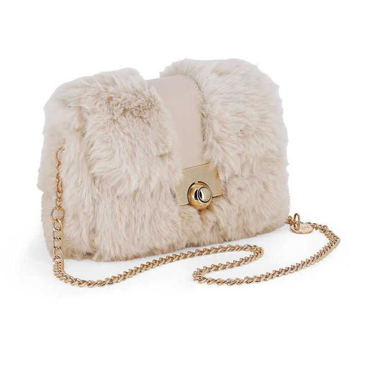 Faux Fur Handbag
