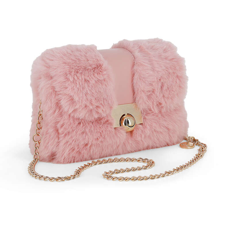 Faux Fur Handbag