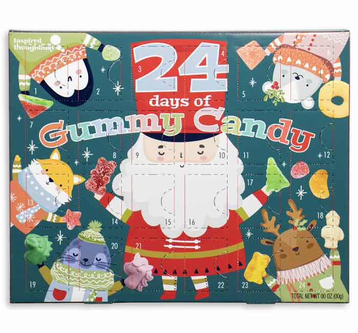 24 Days of Gummy Advent Calendar