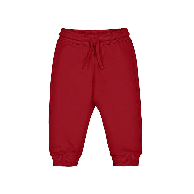 Basic Cuffed Fleece Trousers