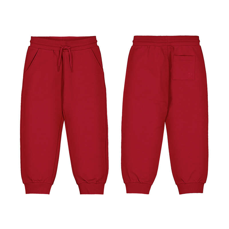 Basic Cuffed Fleece Trousers