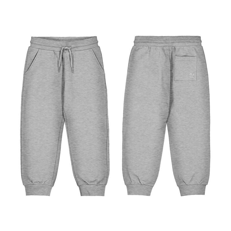 Basic Cuffed Fleece Trousers