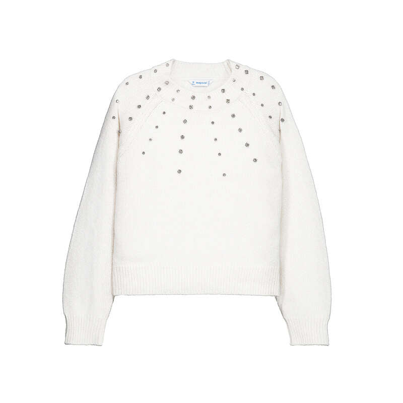 Strass Applique Sweater