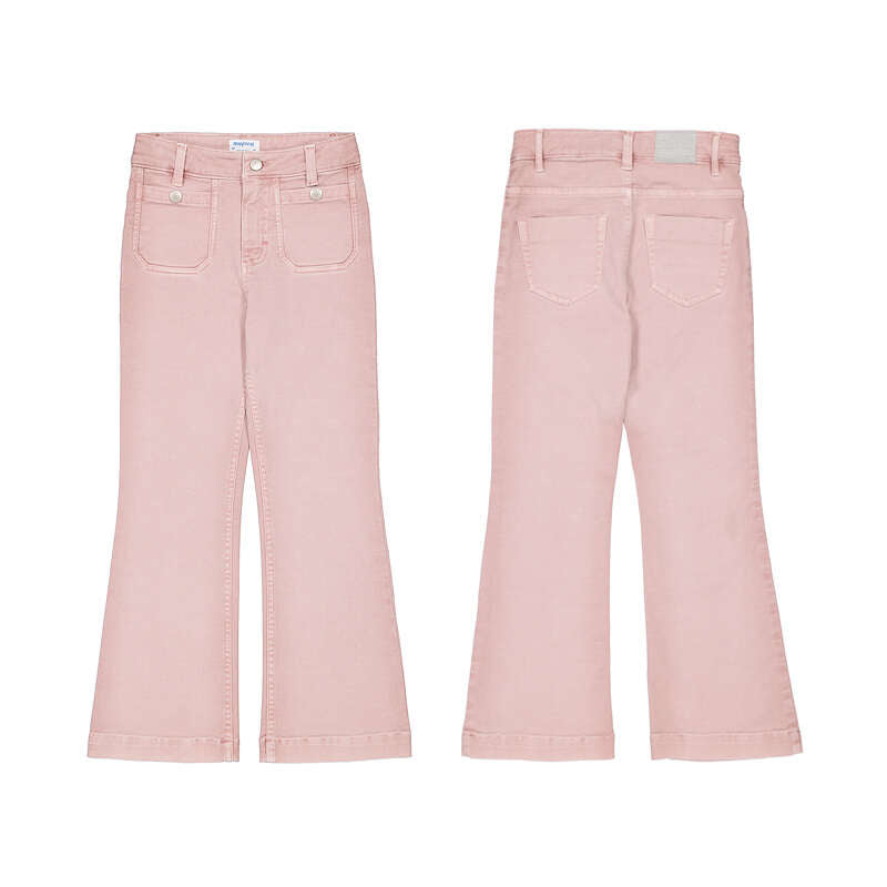 Flare Twill Pants