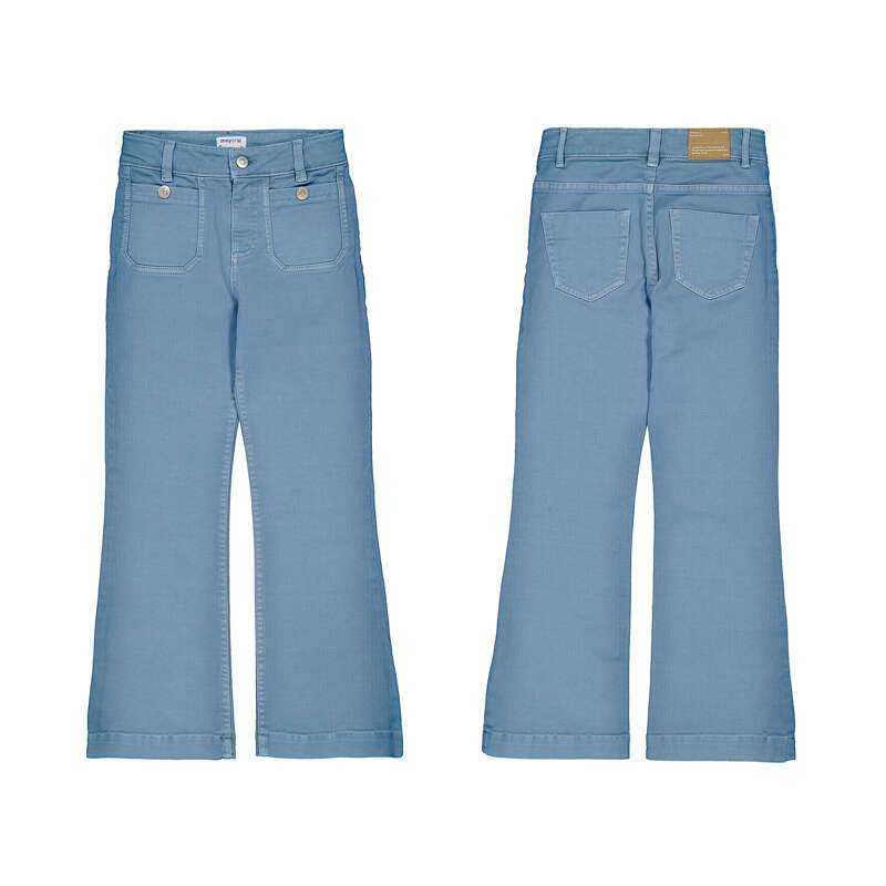 Flare Twill Pants