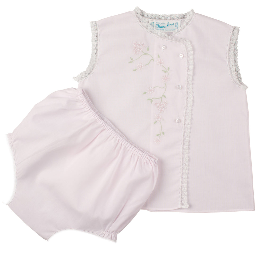 Floral Lace Diaper Set