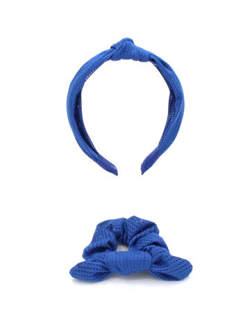 Assorted Headband & Scrunchies Mesh Set