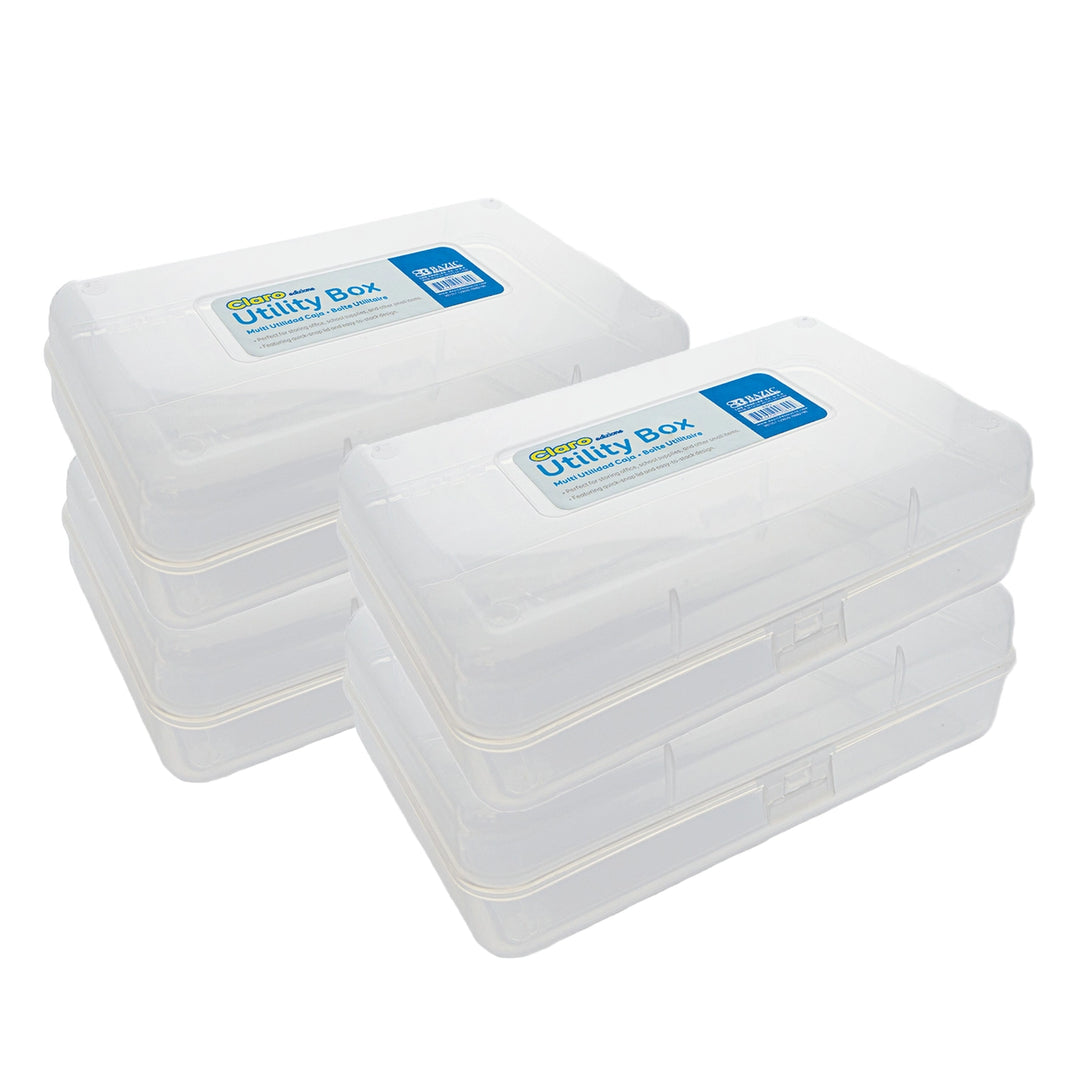 Clear Multipurpose Pencil Box