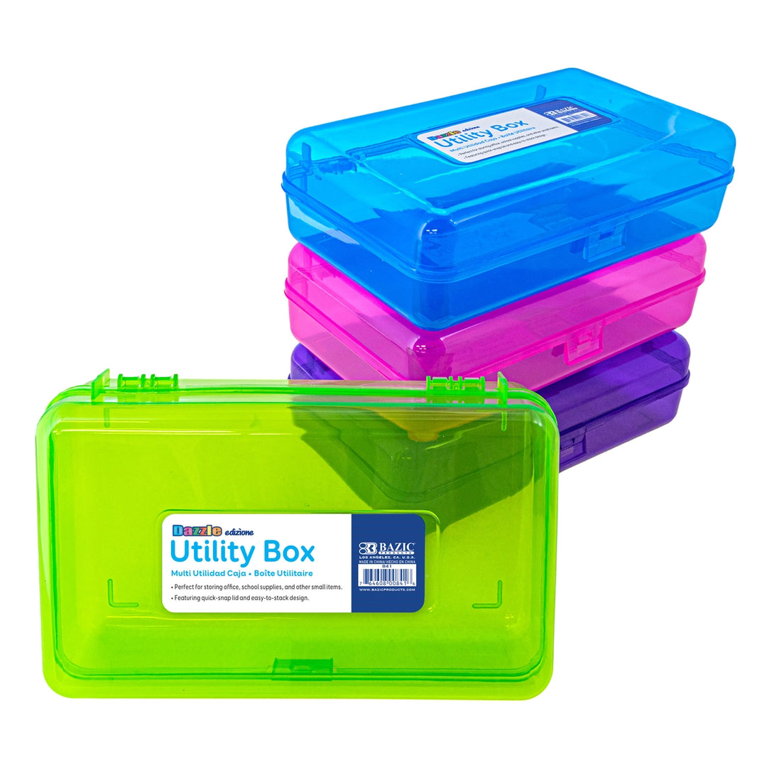 Bright Color Multipurpose Pencil Box