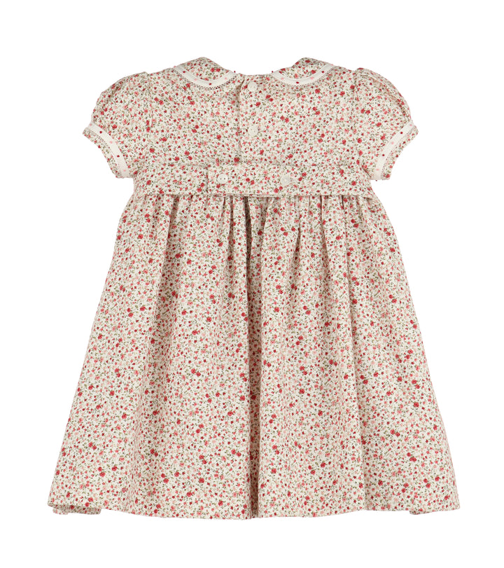 Berry Garland Smock Dress