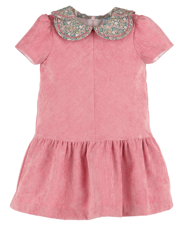 Corduroy Petal Dress