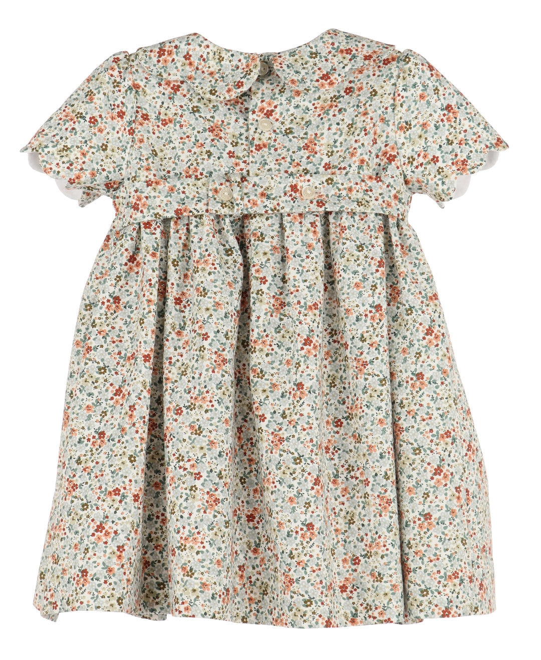 Autumn Glow Smocked Dress