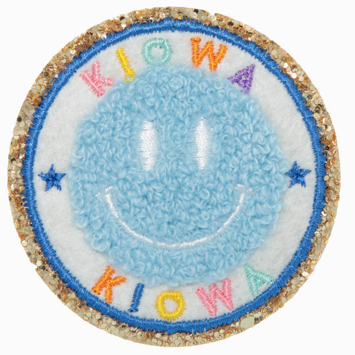 Camp Smiley Chenille Sticker