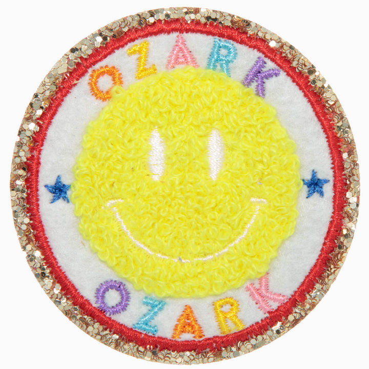 Camp Smiley Chenille Sticker