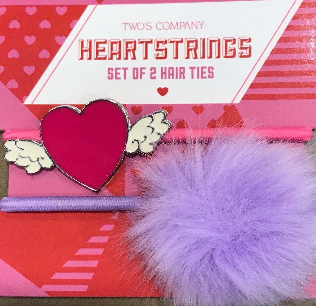 Heart Strings Hair Ties