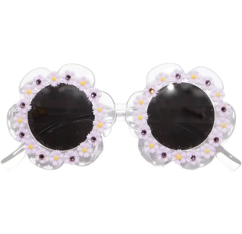 Daisy Round Flower Sunglasses