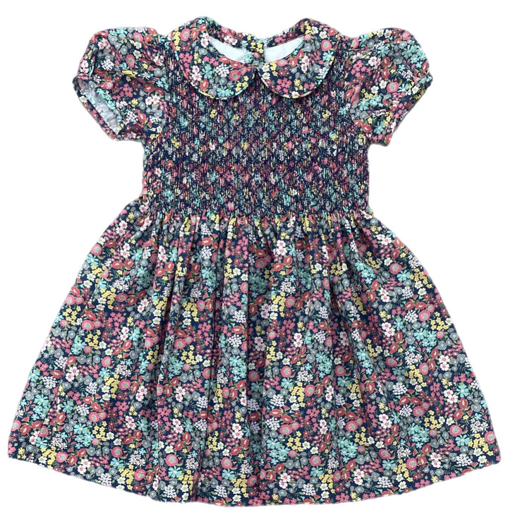 Everly Floral Smocked Dress