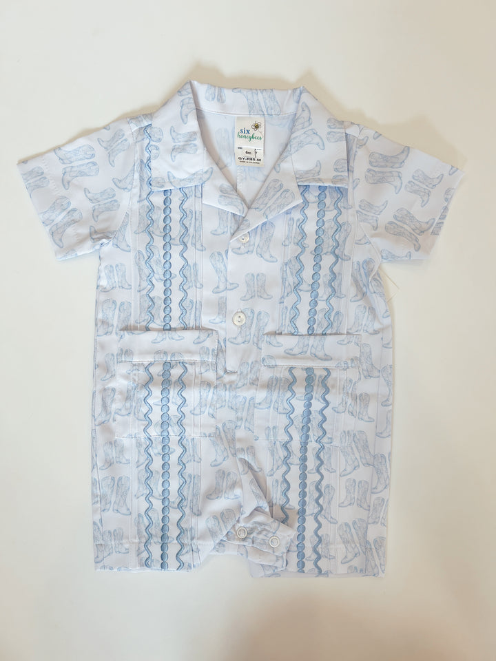 Guayabera Romper