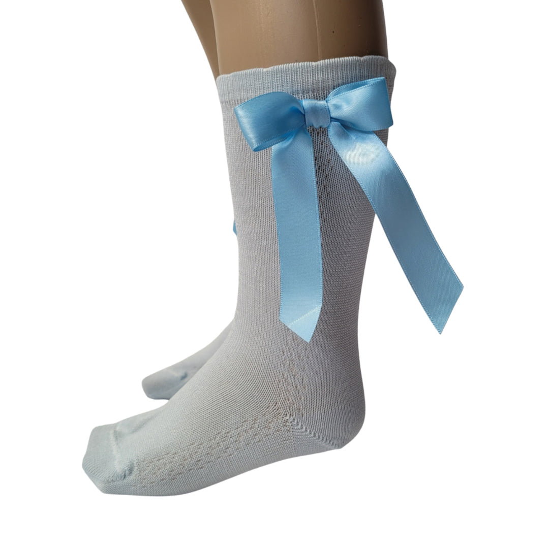 Bow Knee High Sock