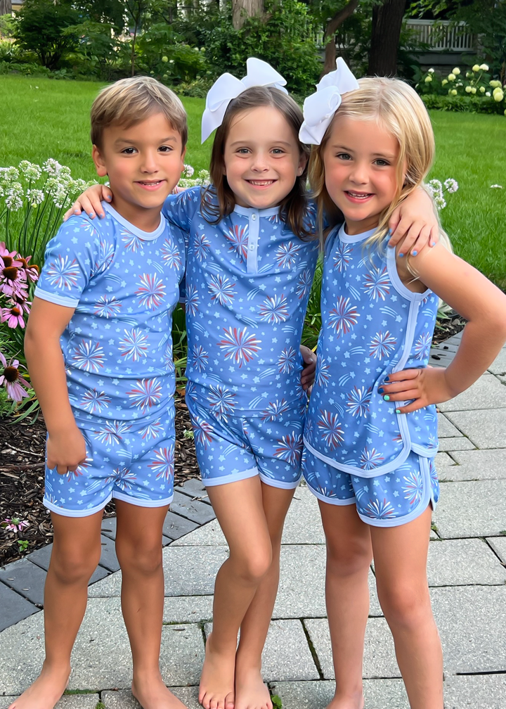 Two Piece Short Jammie Set