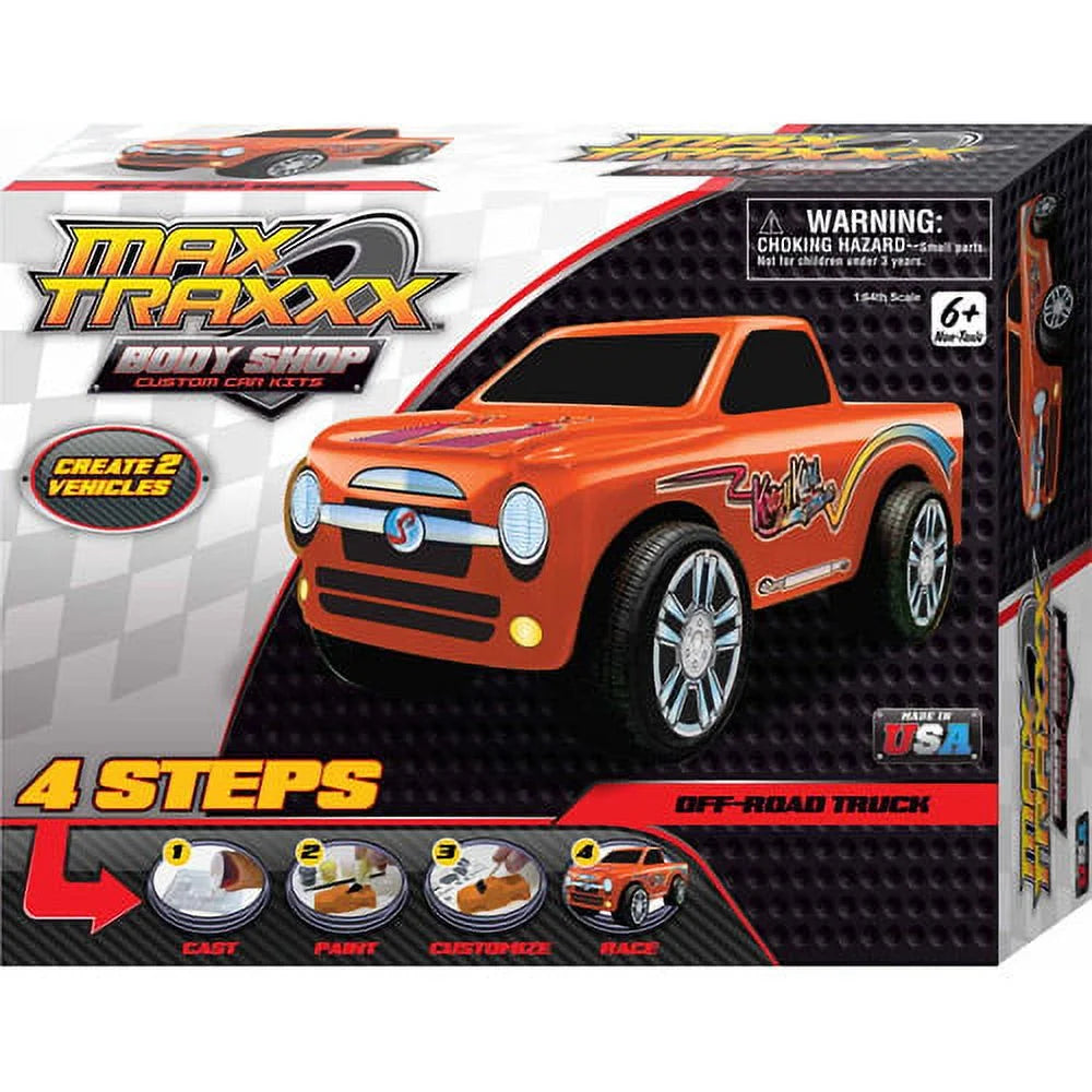 Max Traxxx: Body Shop Custom Car Kit