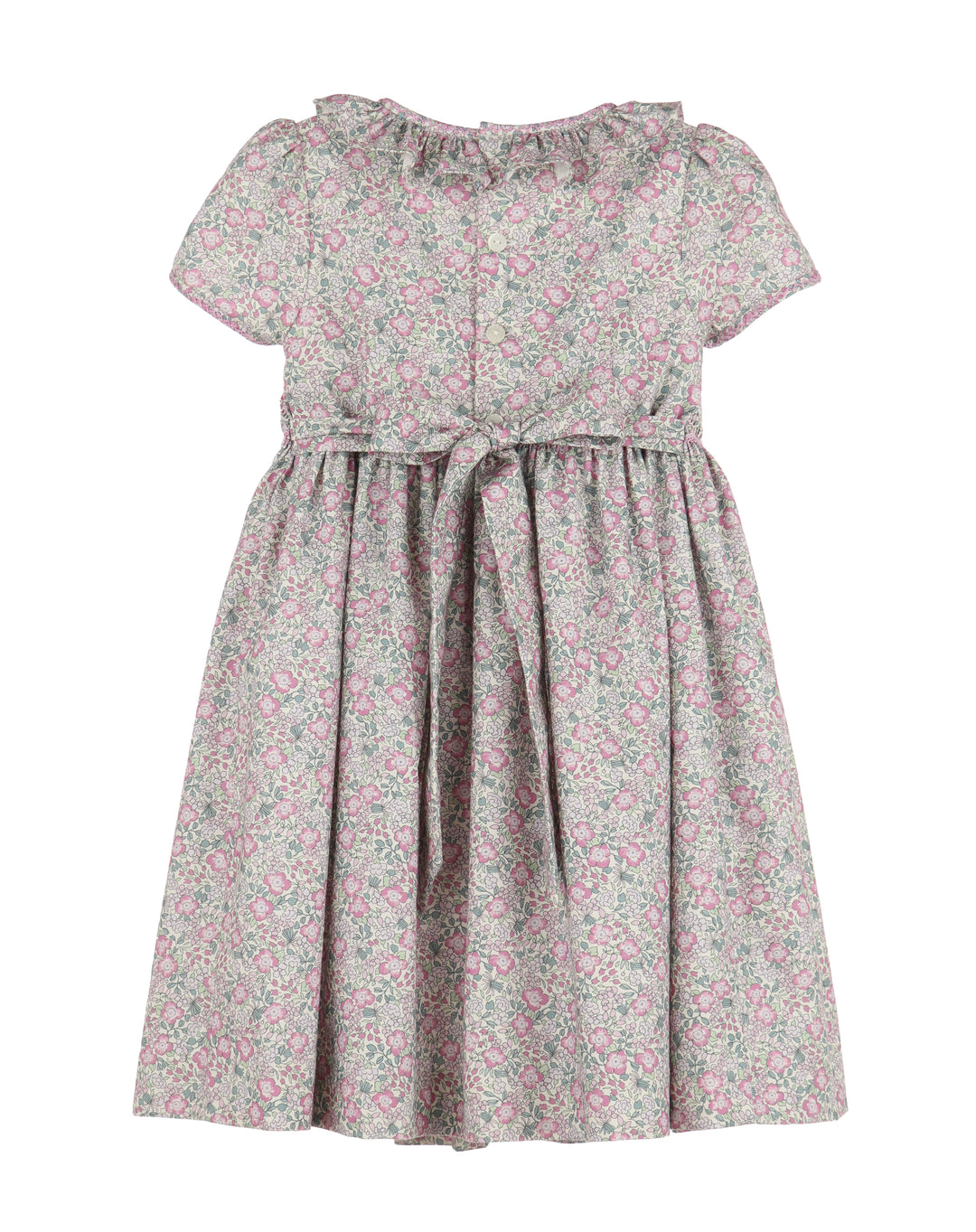 Lavish Floral Smock Dress