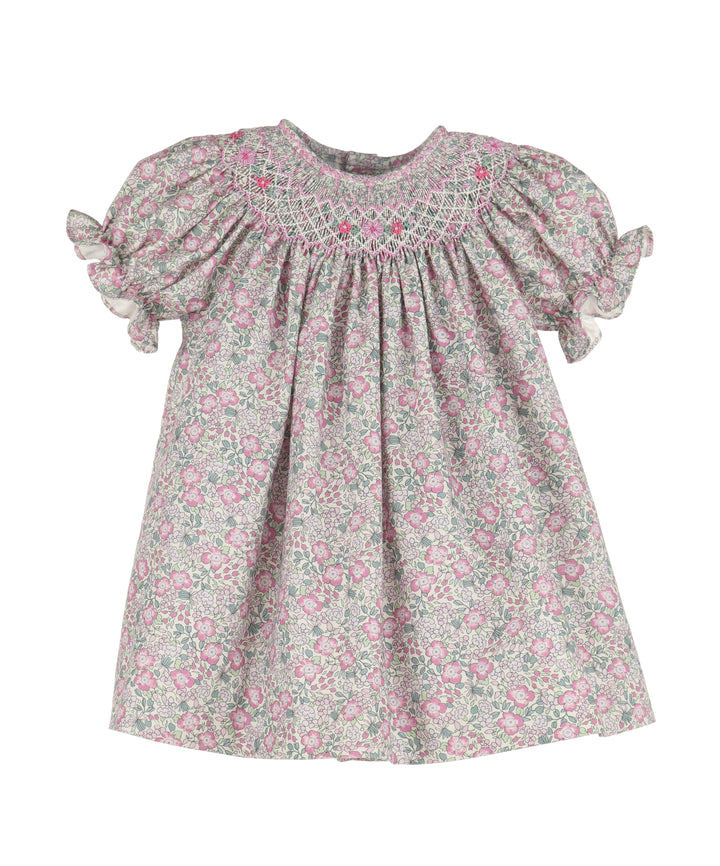 Lavish Floral Smock Bishop