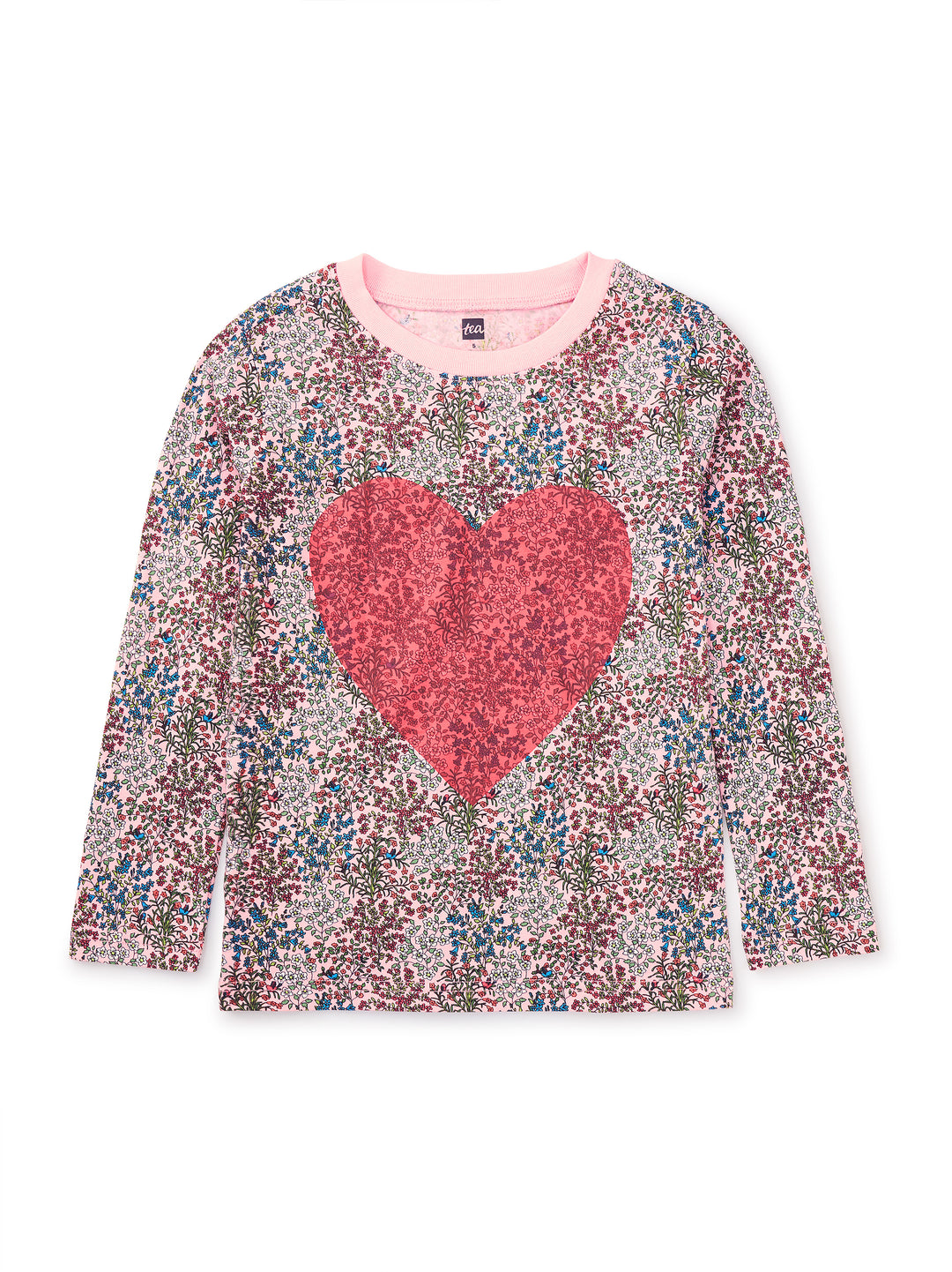 Heart & Flowers Graphic Top
