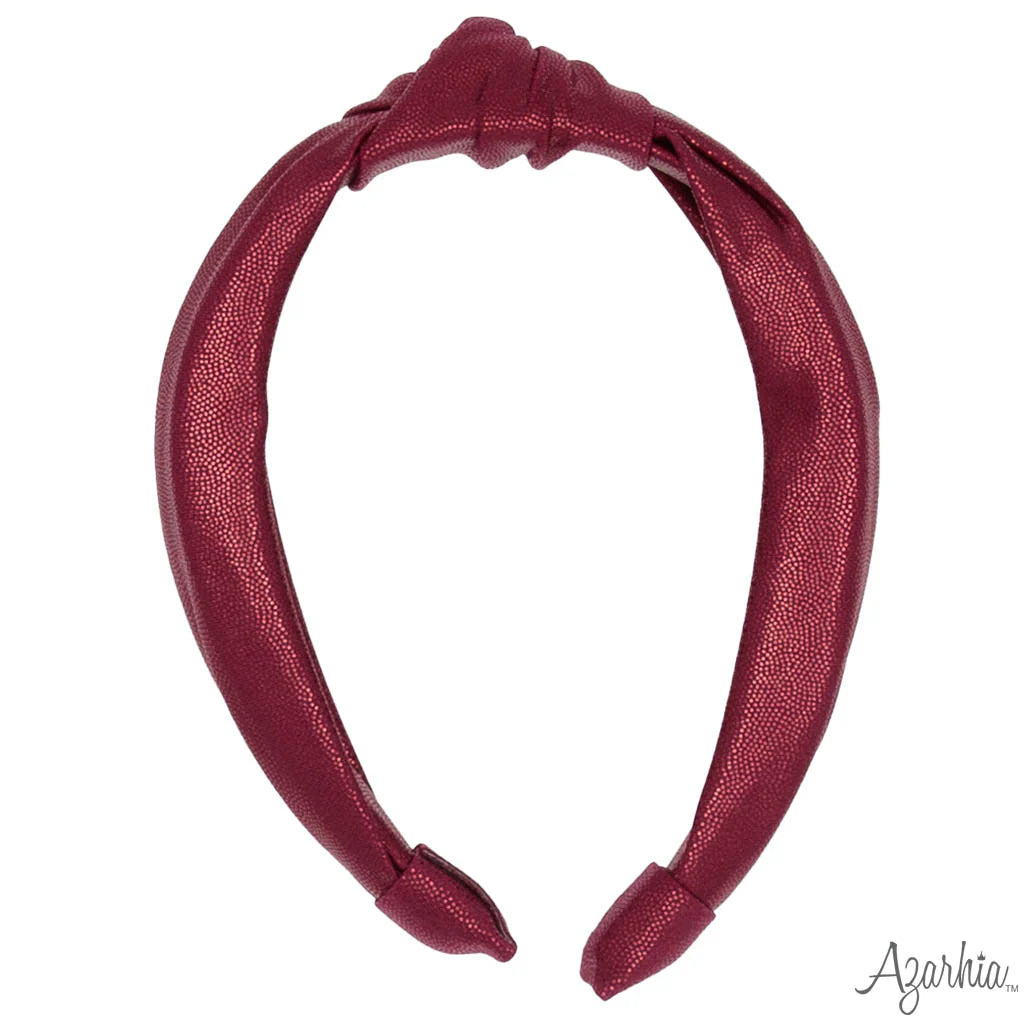 Top Knot Shimmer Headband