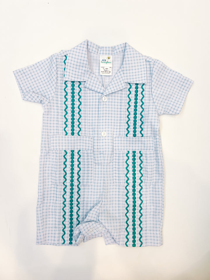 Guayabera Romper