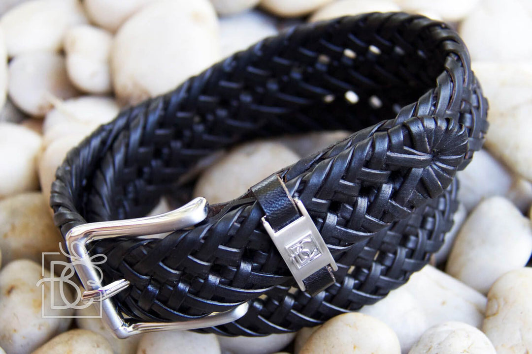 Braided Leather Belt