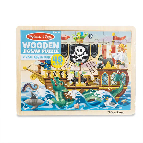 Wooden Jigsaw Puzzle Pirate Adventure