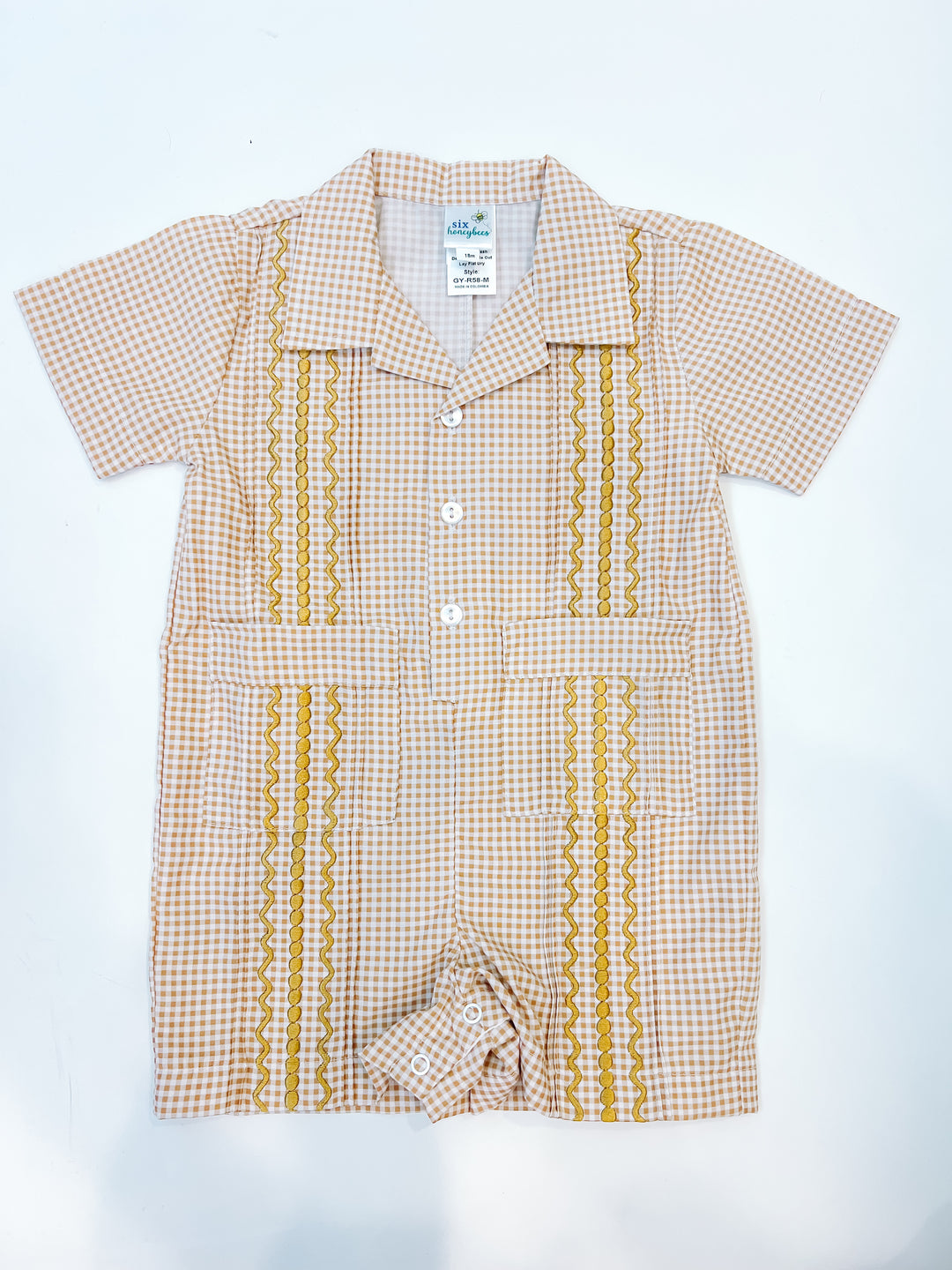 Guayabera Romper