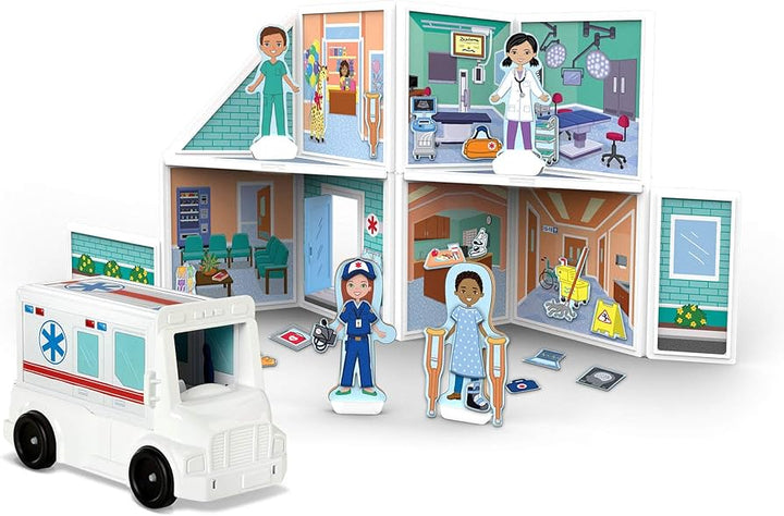 Magnetivity Building Play Set- Hospital