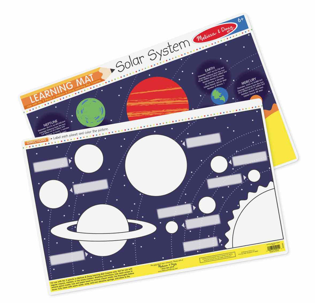 Learning Mat Placemat