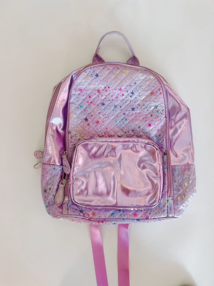 Metallic Star Backpack