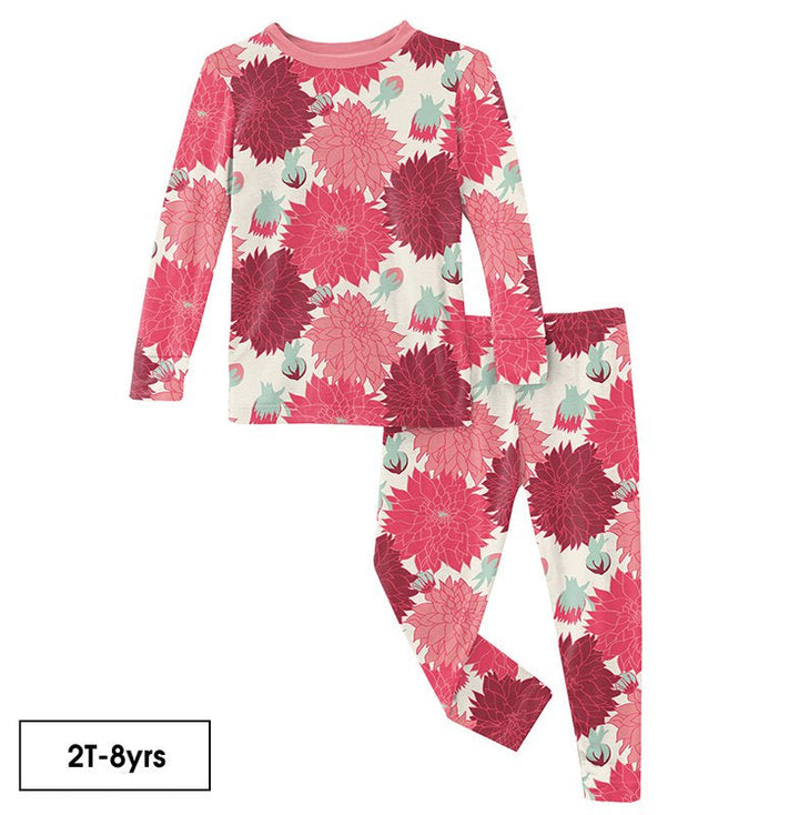 Print Long Sleeve Pajama Set