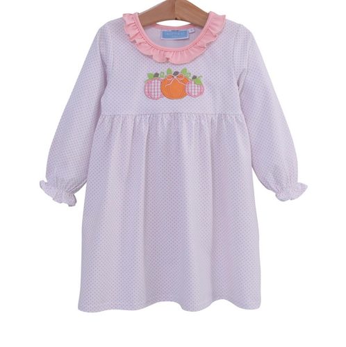 Applique Dress-Longsleeve