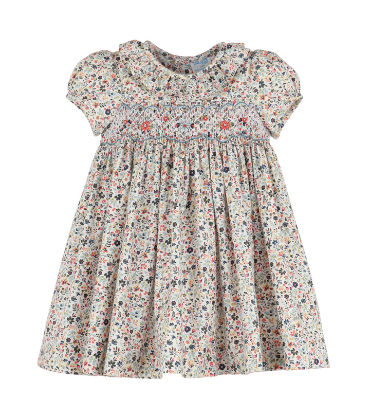 Majestic Floral Smock Dress