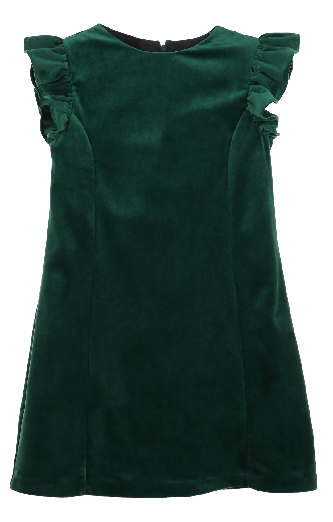 Deluxe Velvet Shift Dress Green / 14 Deluxe Velvet Shift Dress Green / 14