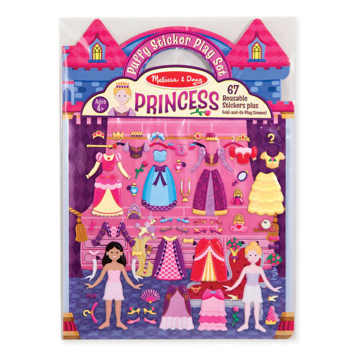 Puffy Sticker Play Set-Princess