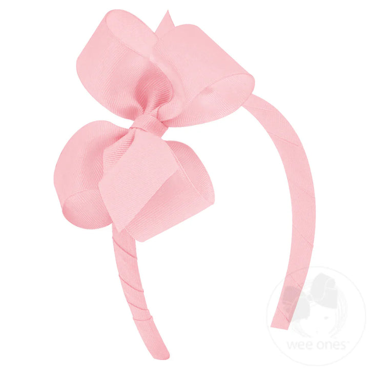 Classic Grosgrain Bow on Headband