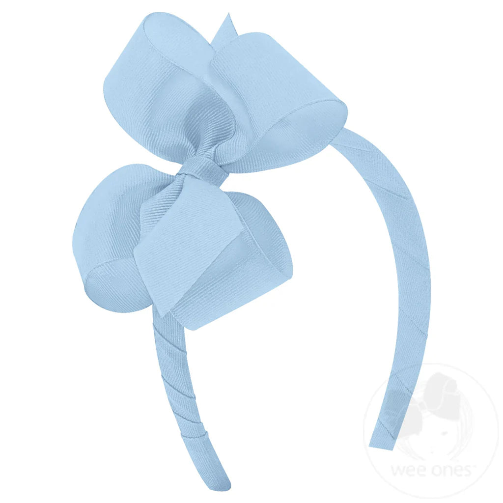 Classic Grosgrain Bow on Headband