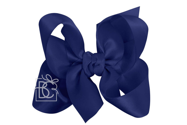 Satin Bow On Alligator Clip
