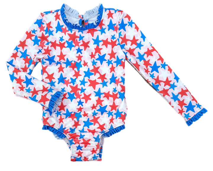 Leighton One Piece Swim Rash Guard