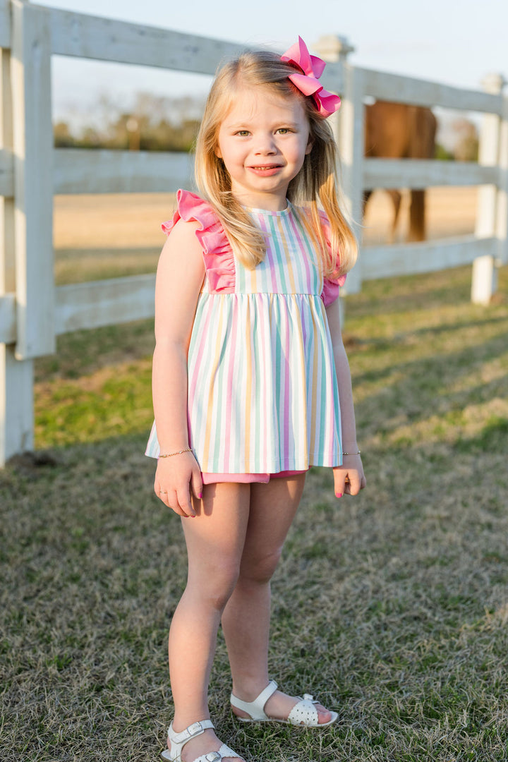 Lila Bloomer/Banded Set