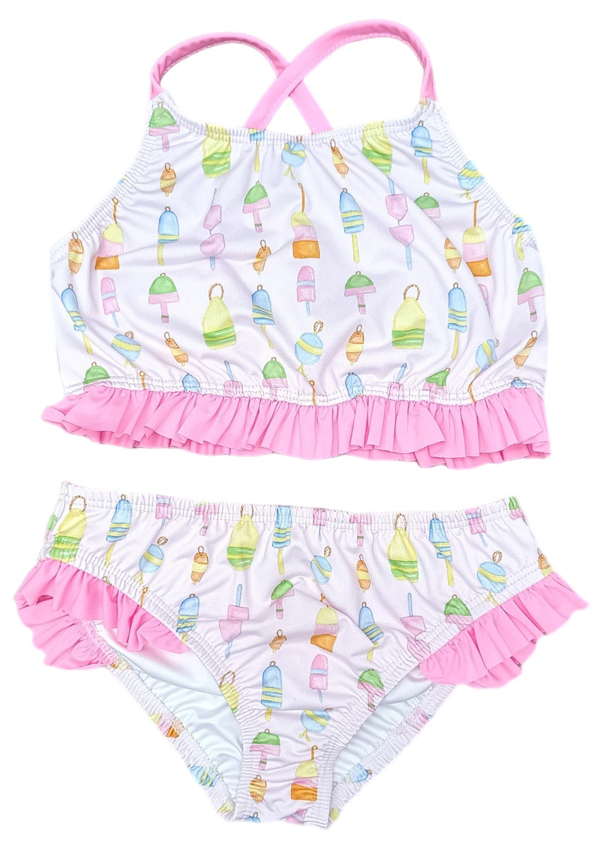 Lila Fishing Two Piece Swim