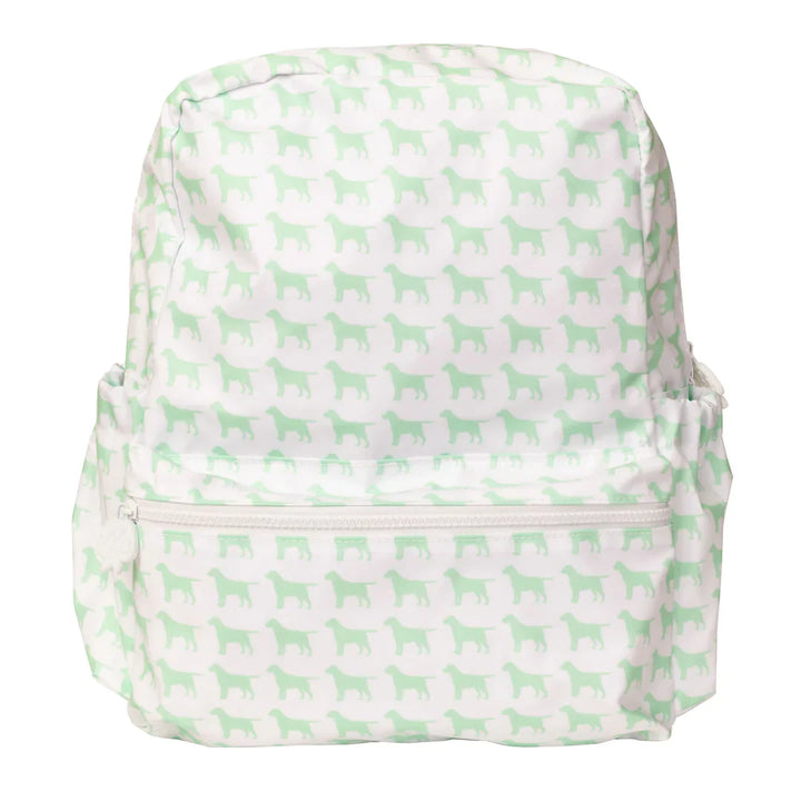 Apple of my Isla Monogrammed Large Backpack, Nap Map, Lunchbox