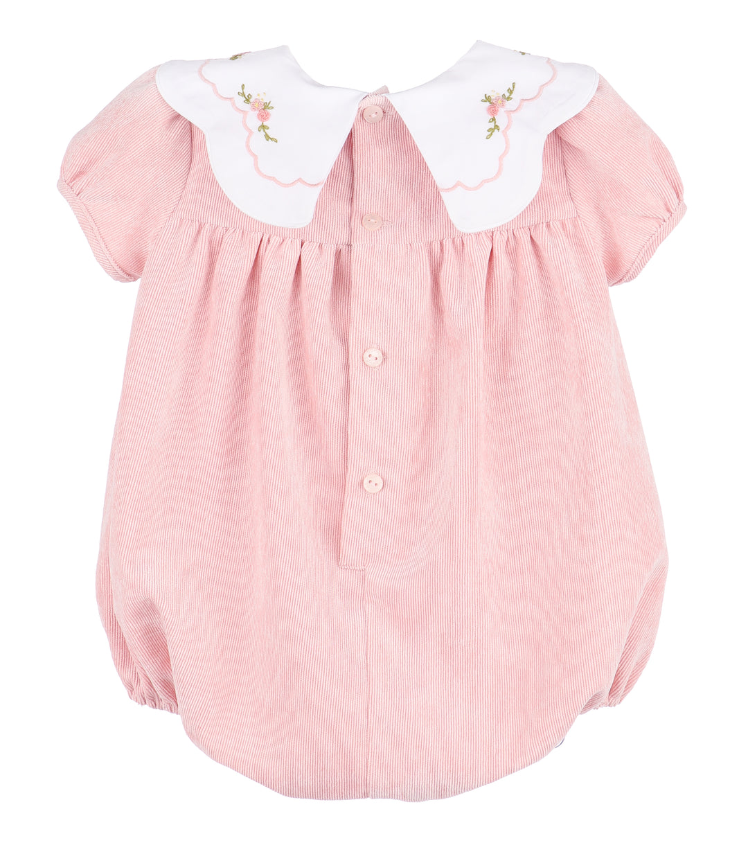 Pumpkin Corduroy Scallop Bubble