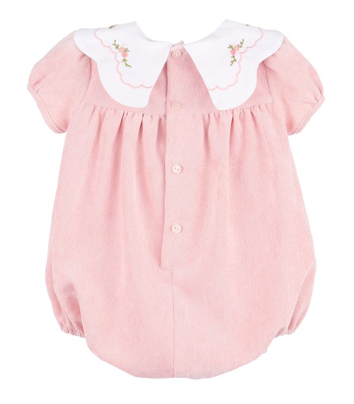 Pumpkin Corduroy Scallop Bubble